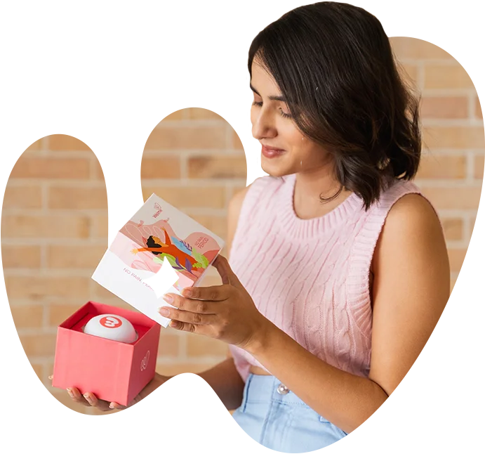 Welme period pain relief Device With Women