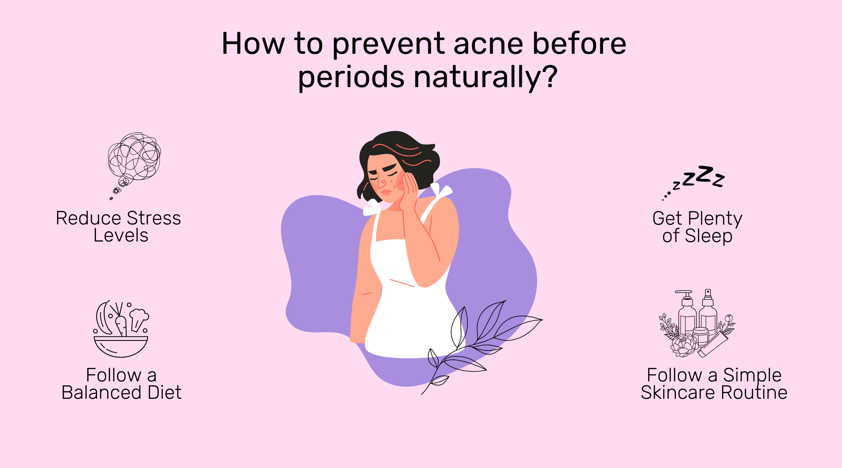 How to Prevent Acne Before Periods Naturally?